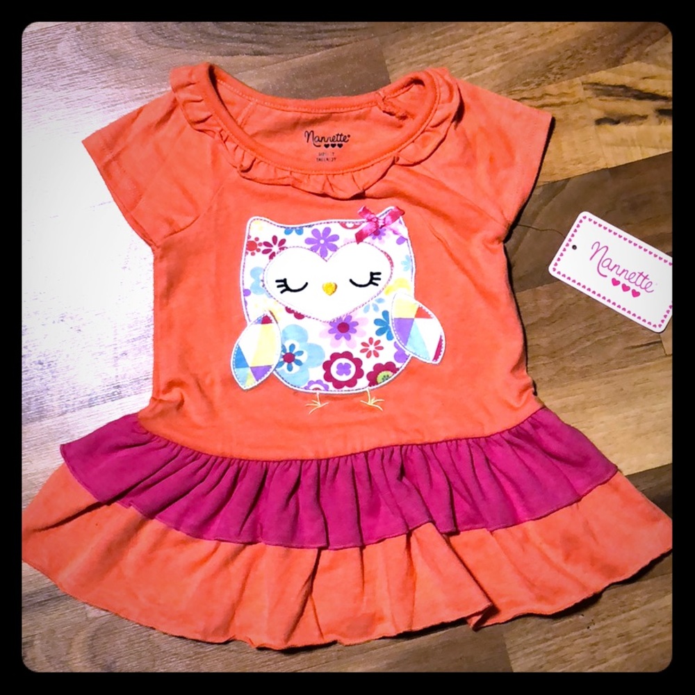NANNETTE size 2 GIRL Tunic Shirt Dress